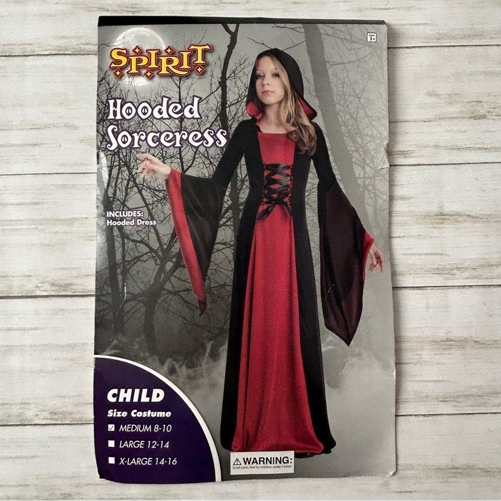 Hooded Sorceress Dress | Size 8-10